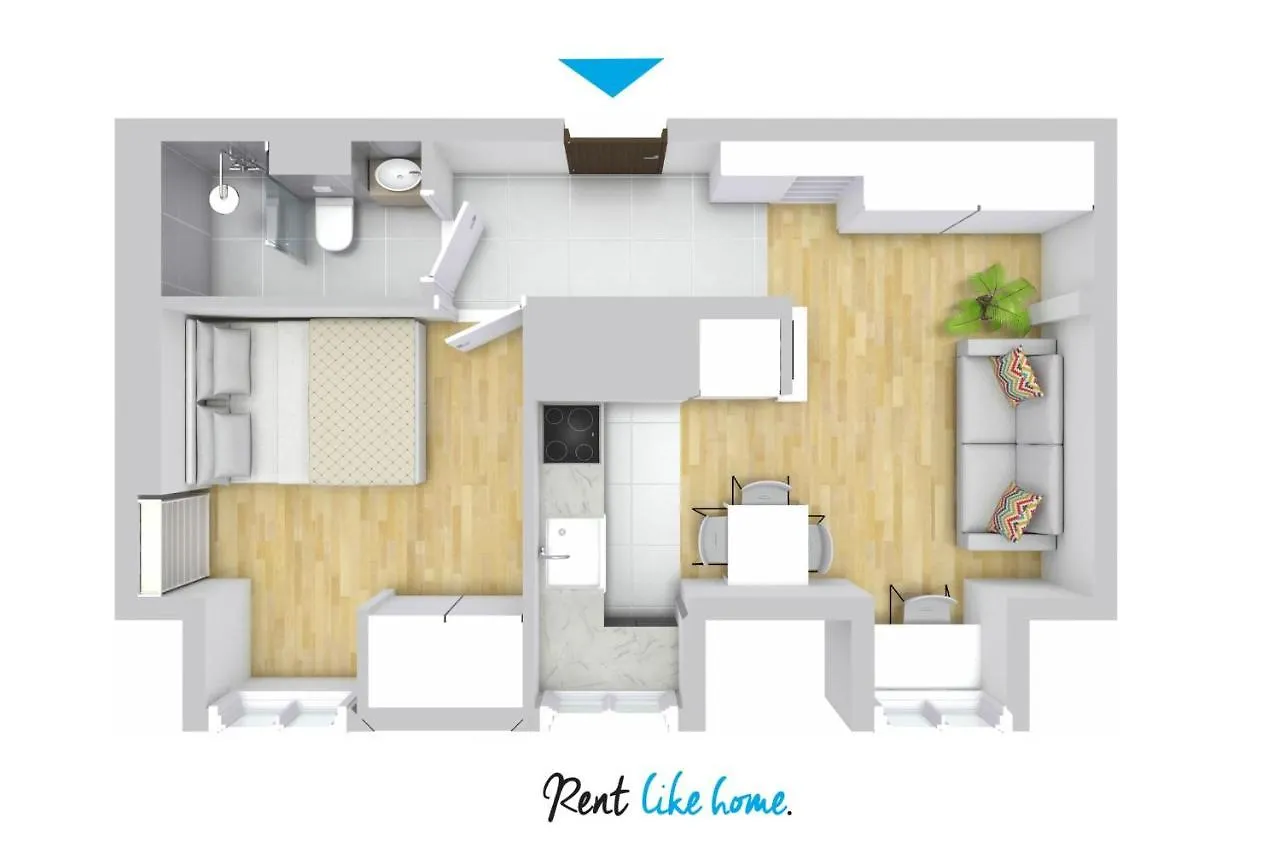Apartament Rent like home - Niekłańska 9/11 Warszawa Polska
